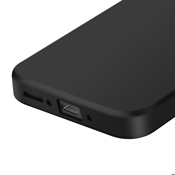 Coque för Samsung Galaxy A56 Silikon Flexibel Gummi Akashi Svart Svart
