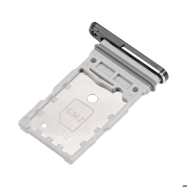 Dubbel Nano SIM-låda för Galaxy S22 Ultra Samsung Service Pack Grå Grå