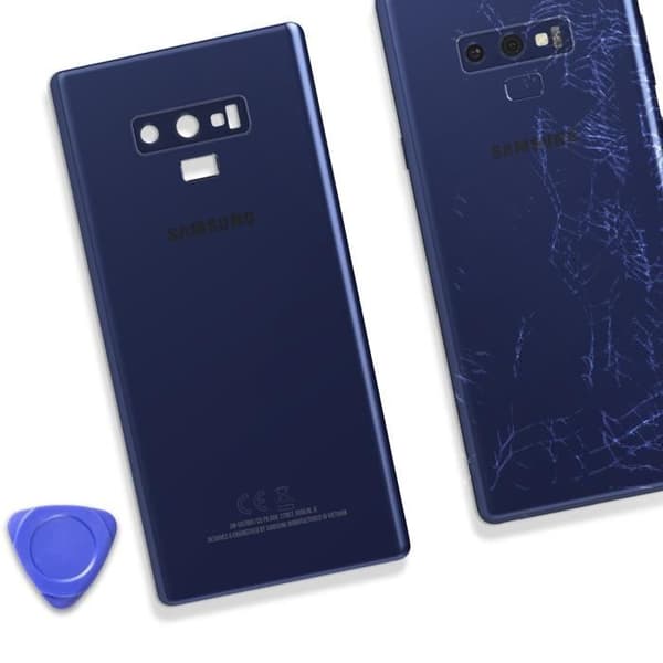 Bagcover - SAMSUNG - Galaxy Note 9 - Original - Service Pack - Blå Blå