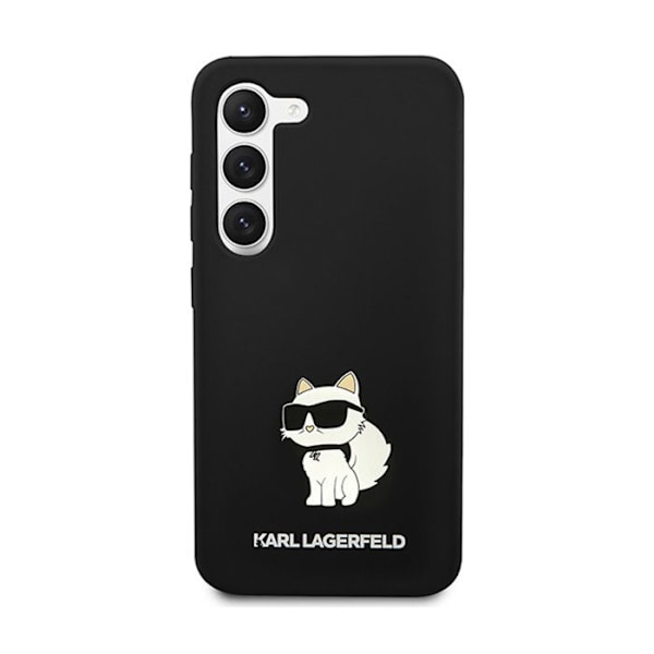 Karl Lagerfeld Silicone Choupette - Samsung Galaxy S24 -kotelo (musta)