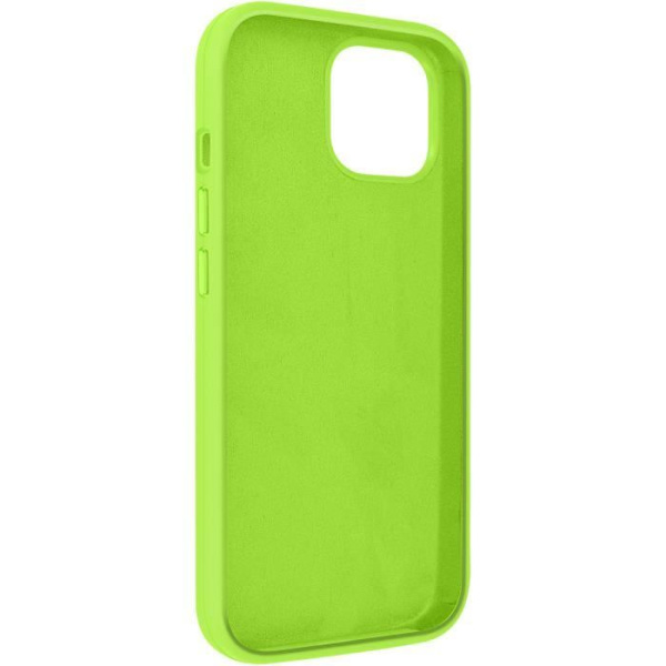 Kotelo iPhone 15 Plus -puhelimelle - MOXIE - Puolijäykkä - Mikrokuituinen sisäpuoli - Vihreä Grön