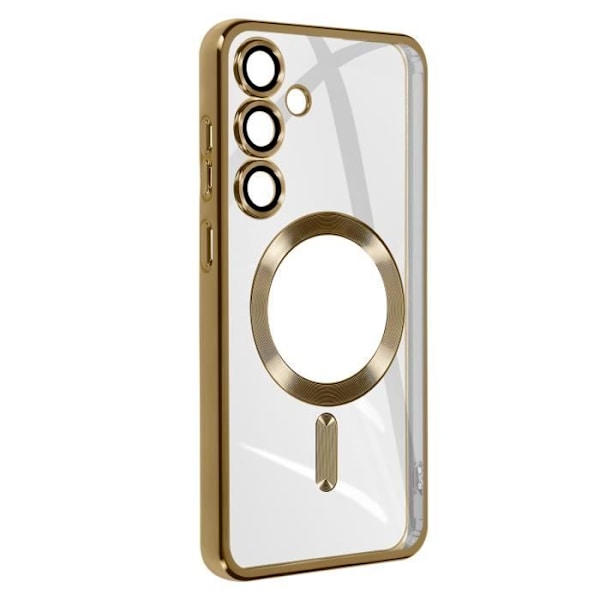 MagSafe Taske til Samsung S23 FE i Gold Chrome Contour Silikone Gul