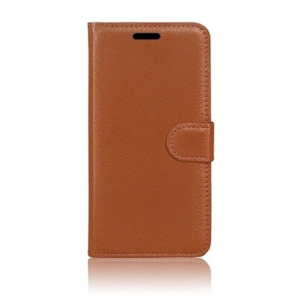 Plånboksfodral - ZANAÉ - Redmi 15C - Brun - Solid skydd - Kortförvaringsutrymme brun