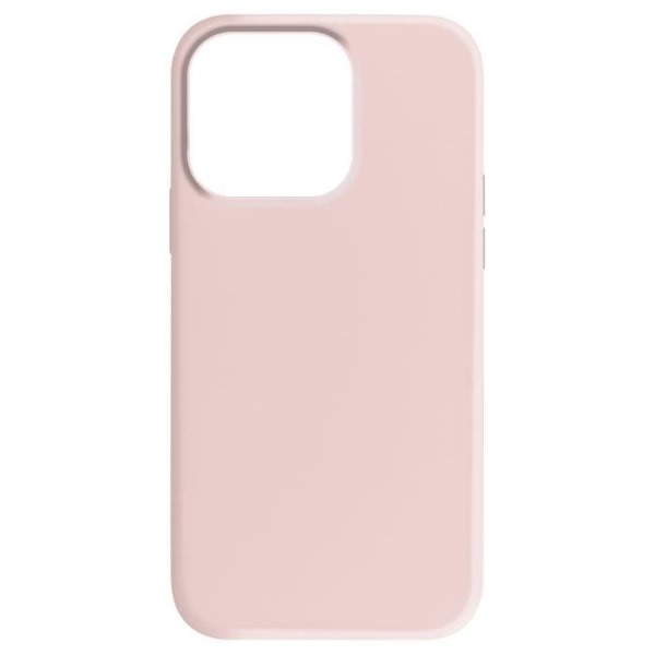 Kotelo iPhone 15 Prolle - MOXIE - Puolijäykkä - Mikrokuituinen sisäpuoli - Puuterivaaleanpunainen Rosa
