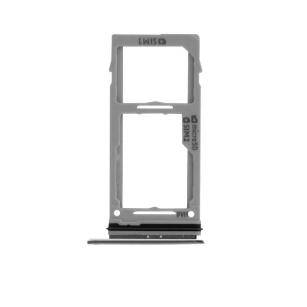 Nano SIM + micro-SD-korttikotelo Galaxy S9 Vaihtoadapteri - tummanharmaa - AVIZAR Grå