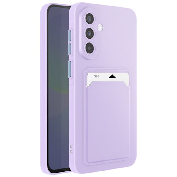 Skydd för Samsung Galaxy A36 Kortfack Mjuk Anti-fläckar Lavendel Lila