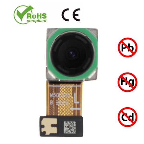 Bagkamera til Samsung A15 Hovedsensor 50MP Samsung Service Pack Sort Svart