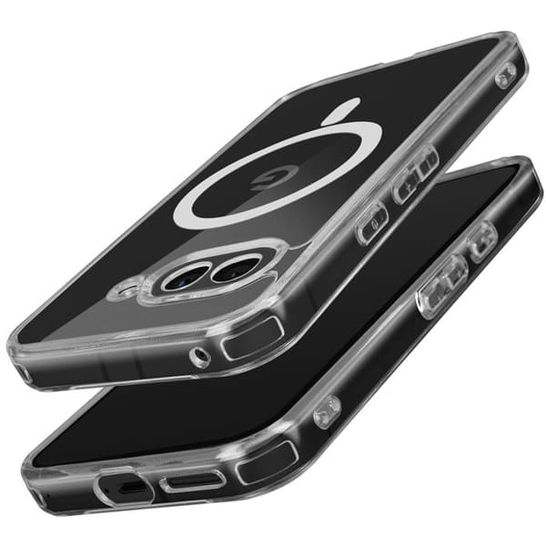 Coque MagSafe - Google - Pixel 9a - Stødabsorberende - Forstærkede Hjørner - Transparent Vit