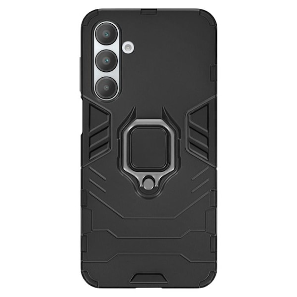 Coque til Samsung Galaxy A16 med ringe støtte Stødabsorberende Sort Svart