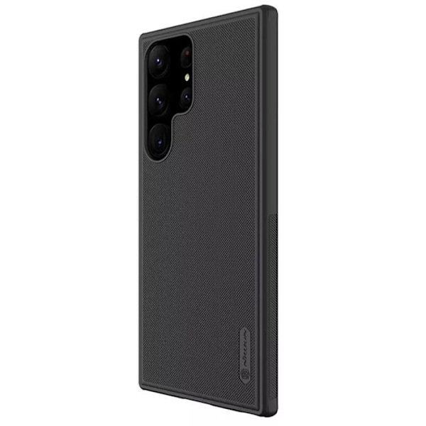Taske til Samsung Galaxy S23 Ultra - Nillkin Super Frosted Shield Pro - Sort sort