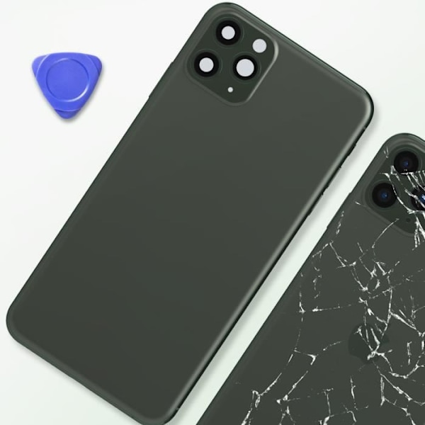 iPhone 11 Pro Max - AVIZAR - Kaki - Nopea ja helppo korjaus Grön