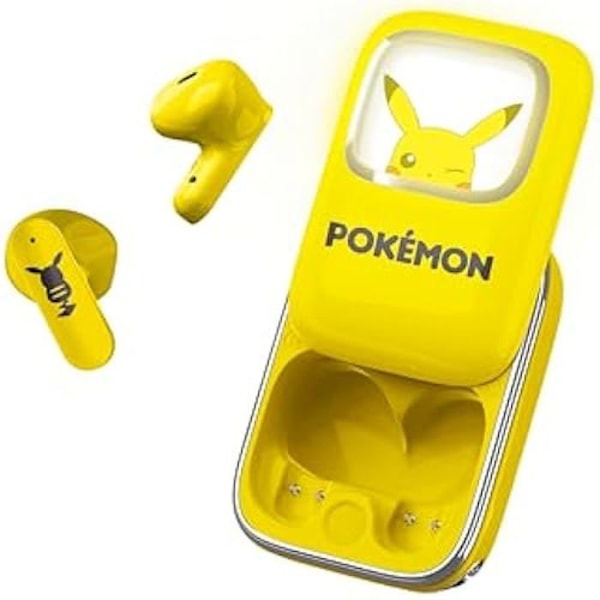 TWS-hörlurar - OTL Technologies - Pikachu - Bluetooth 5.3 - 6 timmars lyssning - Gul färg gul