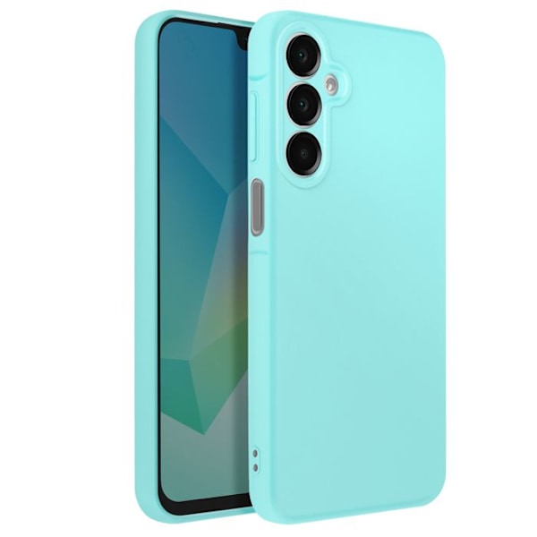 Coque til Samsung Galaxy A16 Semi-rigid Soft-touch Anti-fingeraftryk Turkis Blå