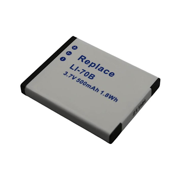 Olympus LI-70B Kameran Akku Li-ion 3.7V 500mAh 1.8Wh Valkoinen