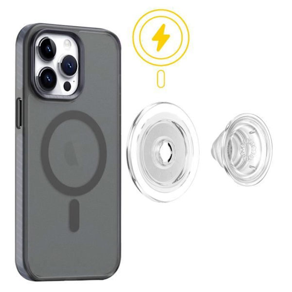 PopGrip - POPSOCKETS - MagSafe kirkas - Läpinäkyvä - Turvallinen ote - Monipuolinen pidike Transparent