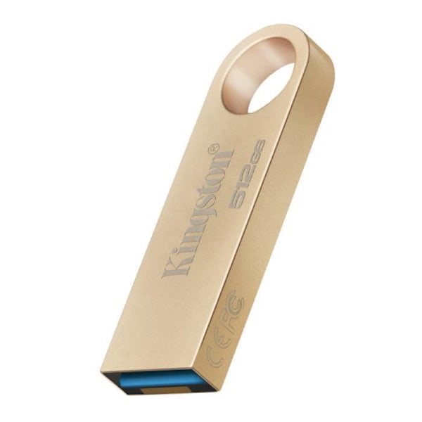 USB-muisti - KINGSTON - DataTraveler - 512GB - Keltainen - USB 3.2 Gen 1 - Luku nopeus 220 Mt/s