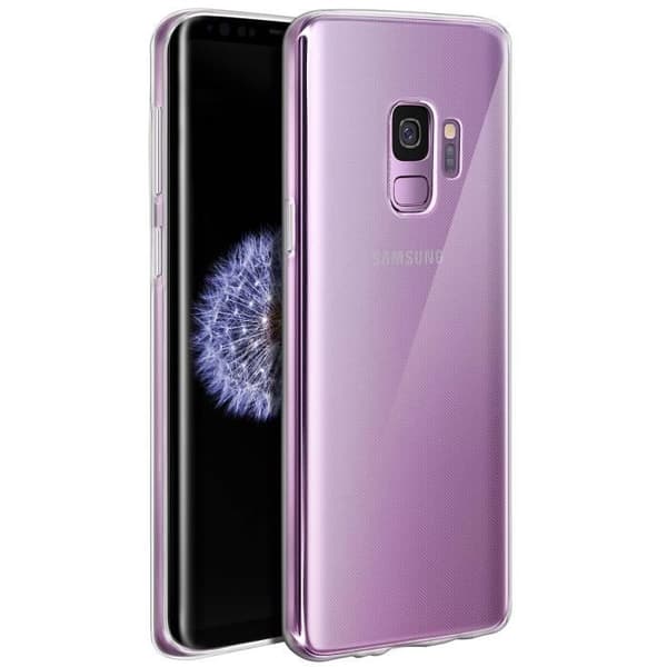 Coque - AVIZAR - Galaxy S9 - Silikonegummi - Antirígner - Transparent Transparent