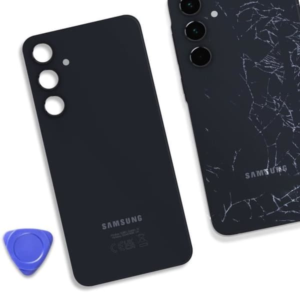 Ersättningsbaksida för Samsung Galaxy A35 svart Svart