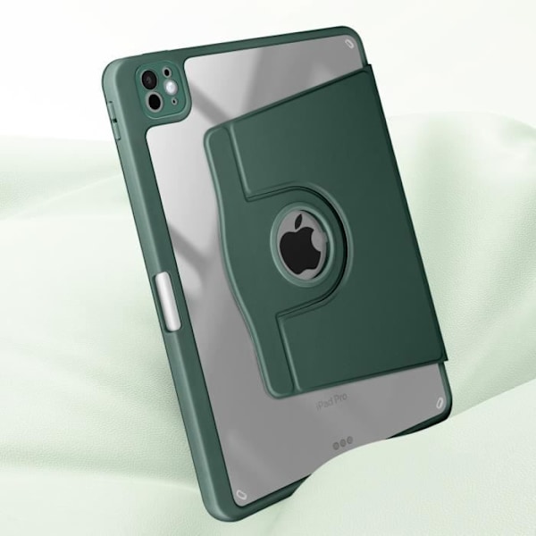 Taske til iPad Pro 11 2024 - AVIZAR - Rotating Flip Stand - Mørkegrøn Grön
