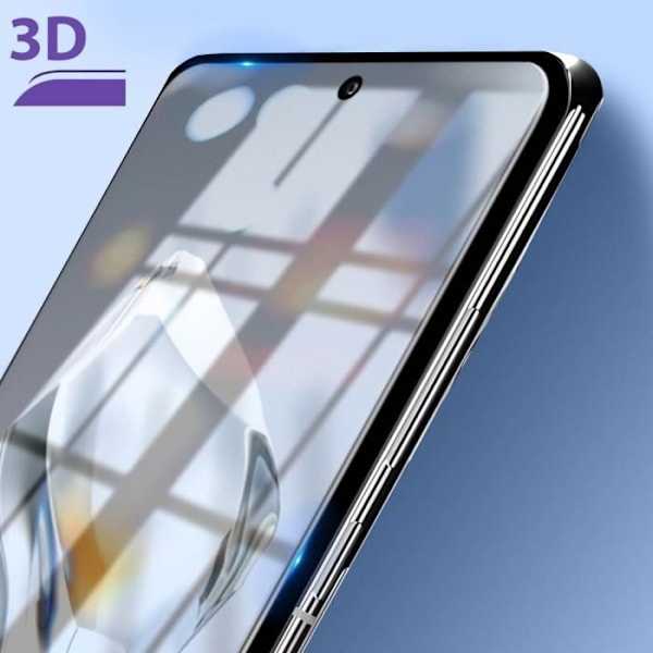 Skärmskydd - AVIZAR - OnePlus 12/12R härdat glas - 9H hårdhet - 3D böjda kanter - Ultratunna Svart