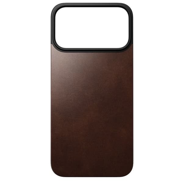 Læderetui - NOMAD - iPhone 17 Pro Max - Rustik Brun - Ultra-tynd - MagSafe-kompatibel Rustik brun