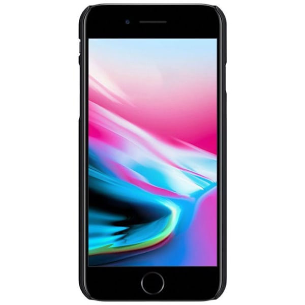 Coque iPhone 7/8/SE 2/SE 2020/SE 3 - Nillkin - Super Frosted Shield - Sort - Hård - Vandtæt Svart