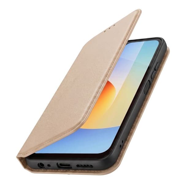Etui til Xiaomi Redmi A7 Pro Pung med Video Støtte Guld Gul