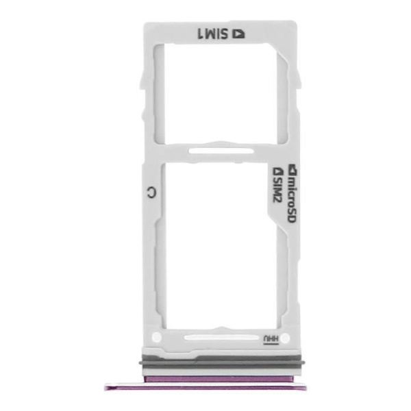 Samsung Galaxy Note 9 SIM-bakke - AVIZAR - nanoSIM + microSD-kortadapter - Lilla lila