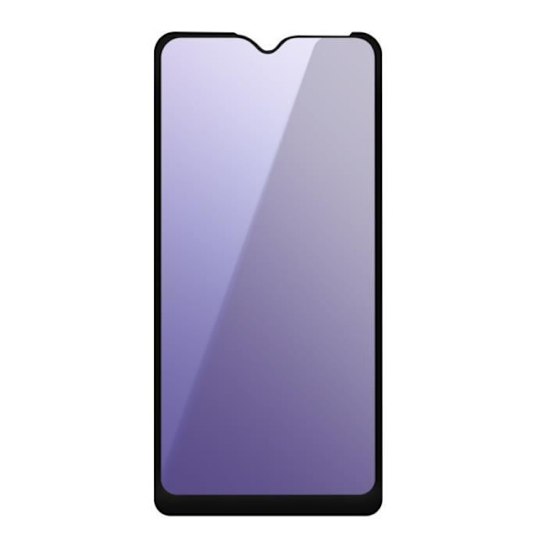Skærmbeskytter - AVIZAR - Samsung Galaxy A10 - Hærdet glas - Anti-blåt lys - 9H hårdhed Svart