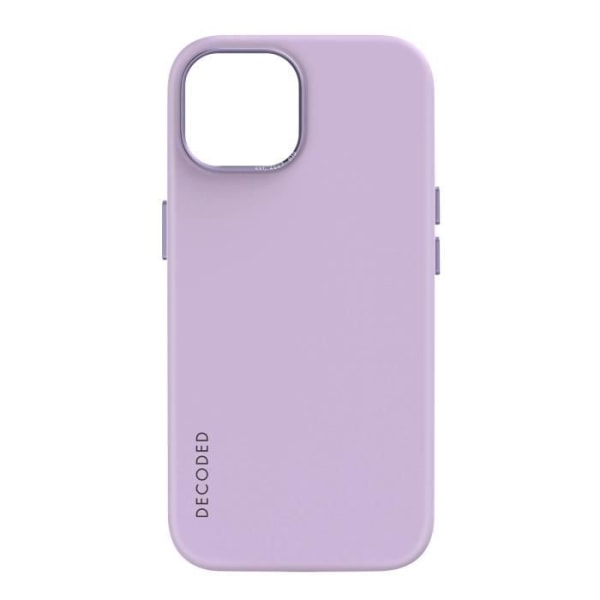 Coque - Dekodet - iPhone 15 Plus - Silikone Mat - Kompatibel med MagSafe - Stødsikker op til 1,2m Lavendel