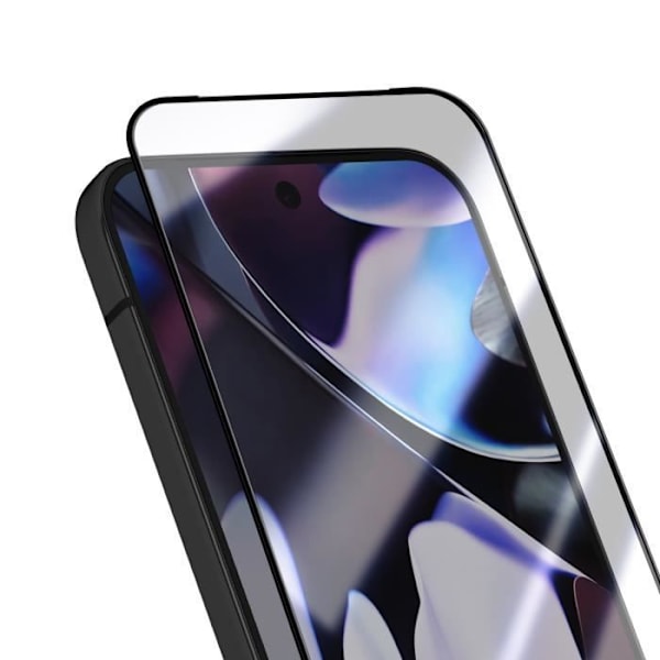 Härdat glas - AVIZAR - Google Pixel 9 Pro XL - 9H hårdhet - 6D Fullständigt skydd - Anti-repor Svart