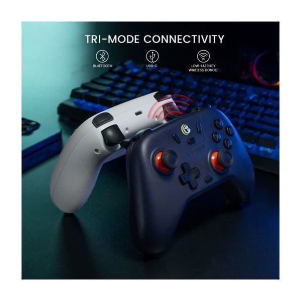 Pelisovitin - GameSir - Nova Lite - Langaton - Tärinä - Stellar White Stjärnvit
