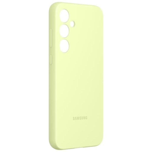 Officiellt fodral för Samsung Galaxy A35 5G Silikon Slim Soft Touch Samsung Lime Green