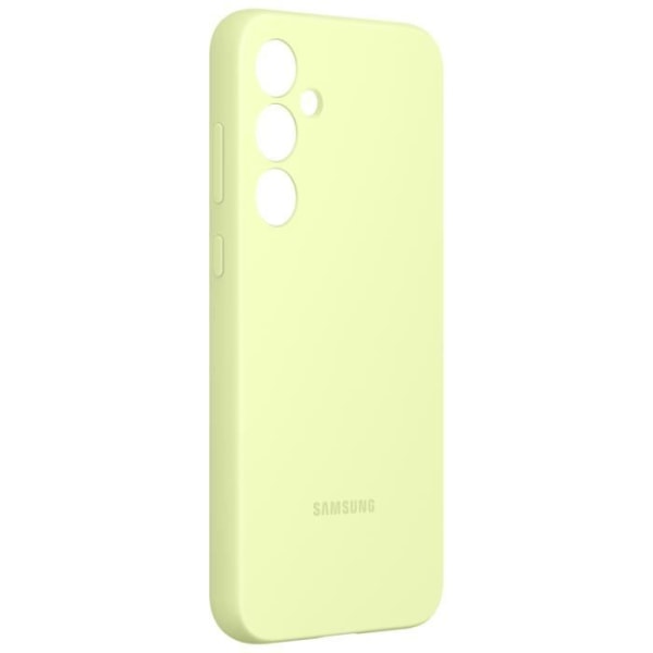 Virallinen kotelo Samsung Galaxy A35 5G Silicone Slim Soft Touch Samsung Lime Greenille Grön