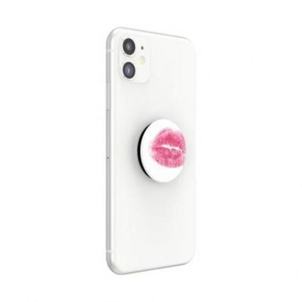 Pop Grip för smartphones Standarddesign Muah PopSockets Svart Rosa