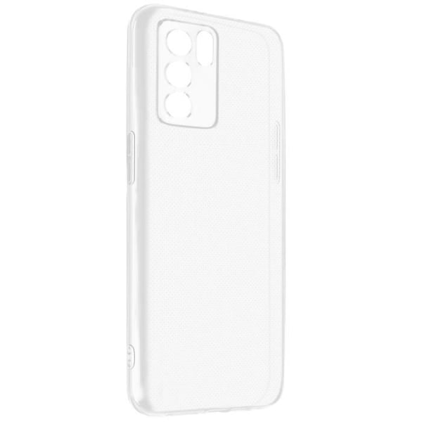 Beskyttelsesskal - Oppo - Reno 6 Pro - Blød - Gennemsigtig Hvid - Tynd og Let Klar vit
