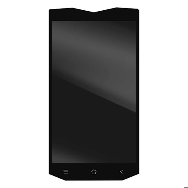 LCD-skærm og berøringsglas til Blackview BV8000 Pro Sort Svart