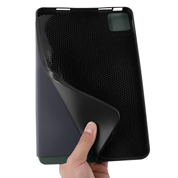Suojus Xiaomi Pad 7 ja 7 Pro Video Tukituki Tumma Vihreä Grön