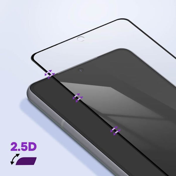 Särkymätön lasi Galaxy S21 Plus 9H+ Kovuus Elinikäinen Takuu Force Glass Musta Svart