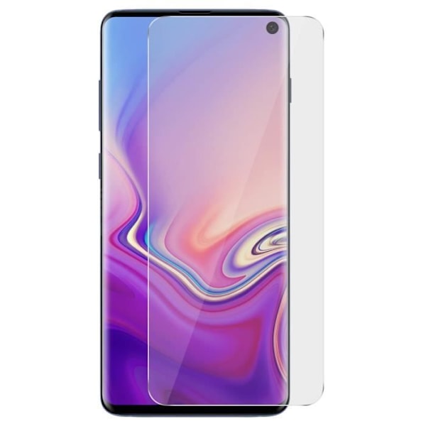 Skyddsfilm - AVIZAR - Galaxy S10 Lite - 9H härdat glas - Stötsäker - Transparent Transparent
