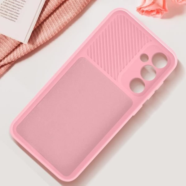 Etui til Samsung Galaxy S23 FE Silikone Skydekamera Cover Pink