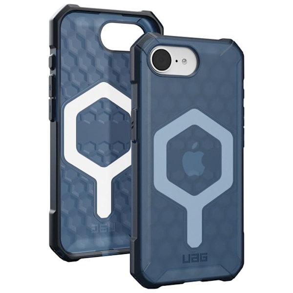 Coque för iPhone 16e Bi-Nät Translucent Essential Armor UAG Blå Blå