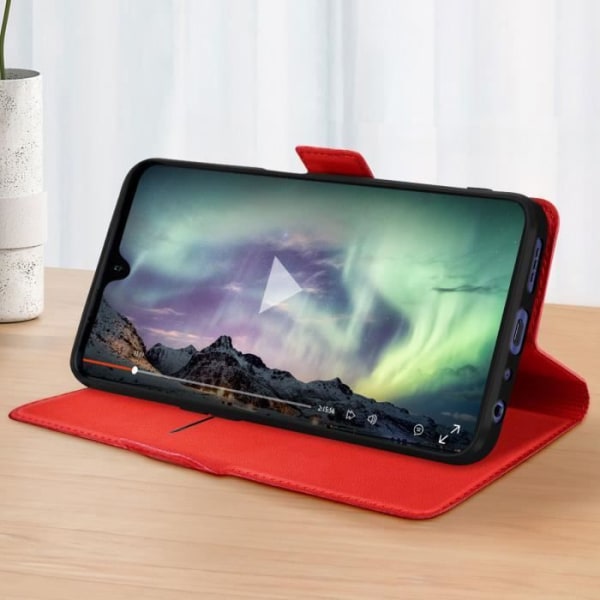 TCL 408 og TCL 406 Slim Case Red Case