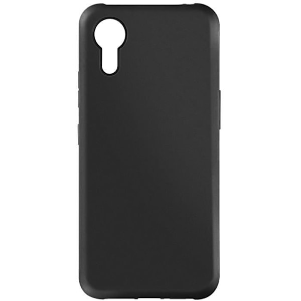 Taske til Samsung Xcover 7 - AKASHI - Sort - Fleksibel Soft touch - Stødsikre hjørner Svart