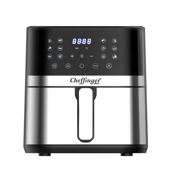 Luftfritös - CHEFFINGER - Cheffinger - 7 L - 1600 W - Touchscreen LED-display Svart