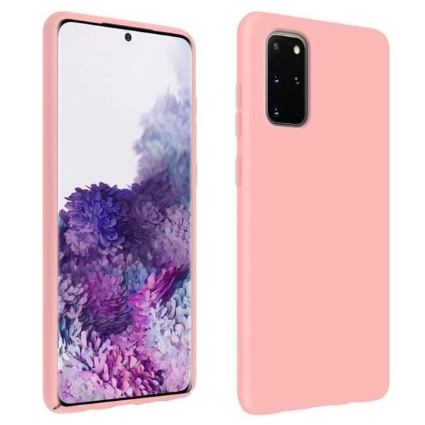 Cover - ADVARSE - Galaxy S20 Plus - Semi-hård - Silikone - Rosa Rosa