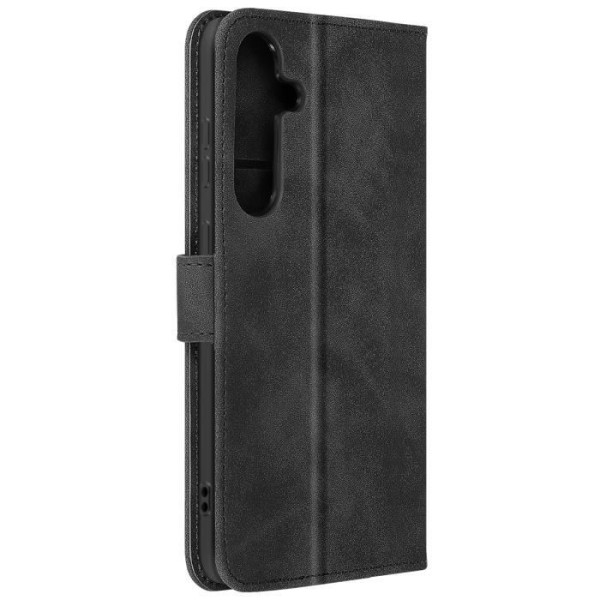 Fodral till Samsung S24 - AVIZAR - Wallet Flip Video Support - Svart Svart