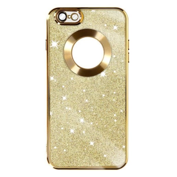 iPhone 6 og 6s Cover Gold Glitter Cover