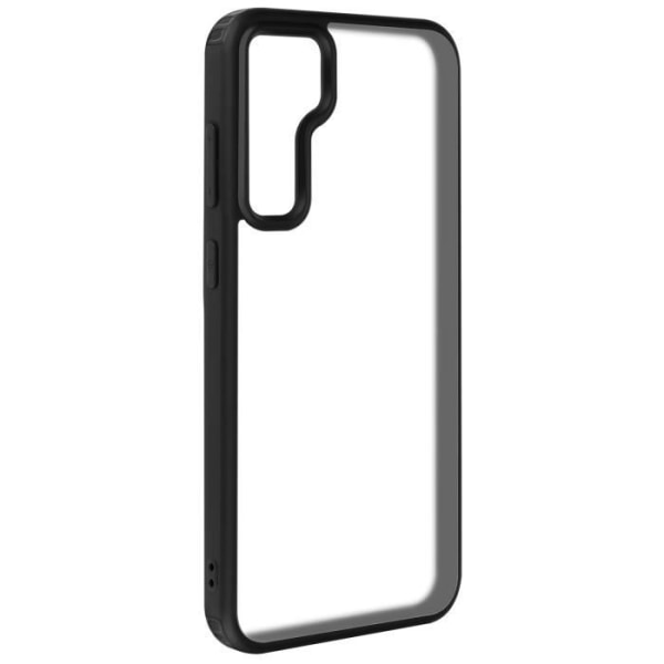 Suojakuori Samsung S24 Hard Iskunkestävät kulmat himmeä selkä valkoinen/musta Svart