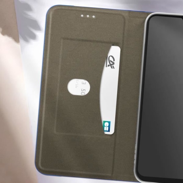 Taske til Samsung A05s - AVIZAR - Stof - Kortholder - Support - Sensitive Series - Blå Blå